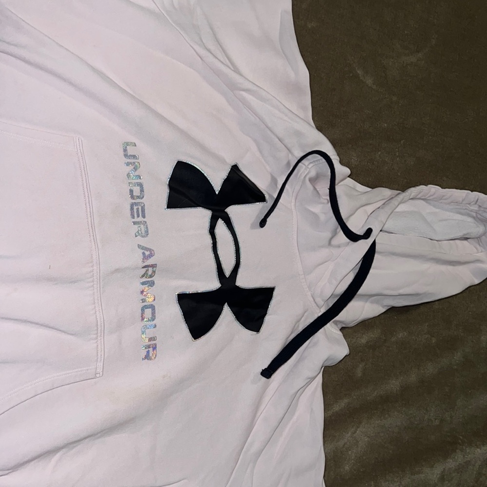 Light Pink Under Armour Sweat Shirt